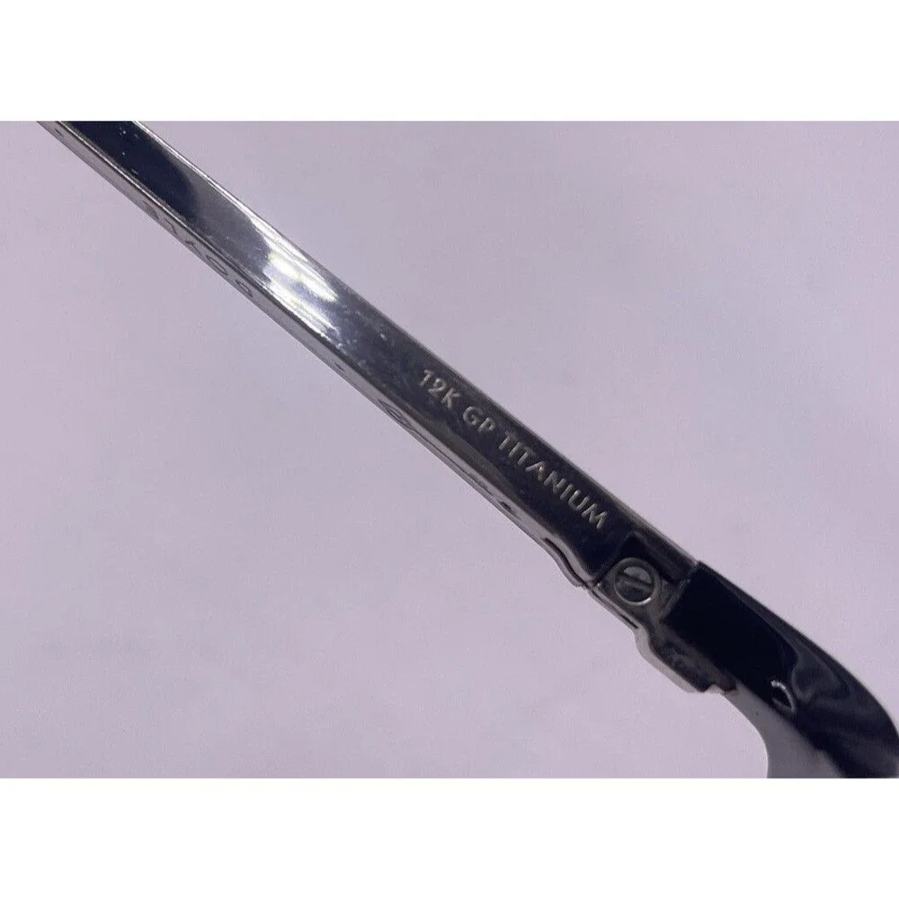 Leisure Society by Shane Baum Doyle Black Eyeglasses 12K GP Titanium 54-17-140